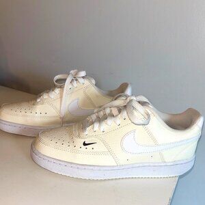 Nike Pastel Yellow Sneakers- Size 6